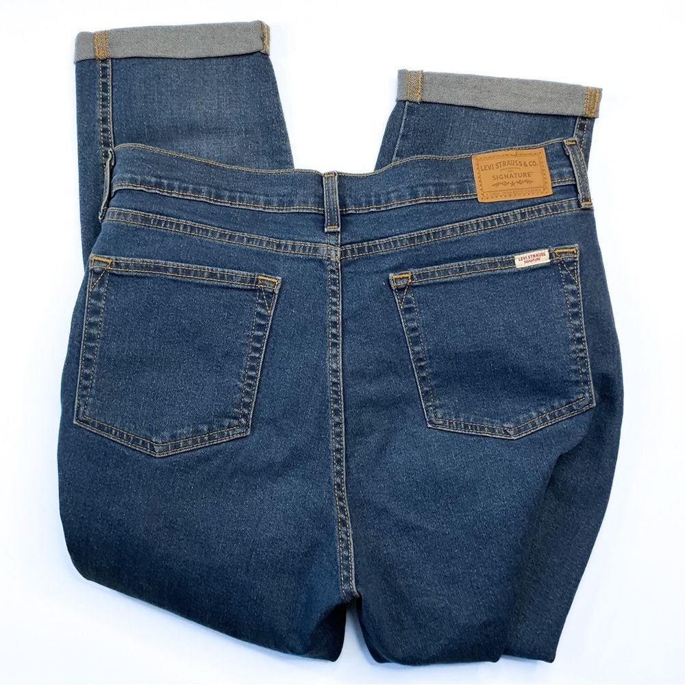 Signature by Levi Strauss Heritage Mid-Rise Boyfriend Jeans - Picture 5 of 6